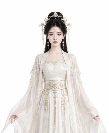 古风女性角色设定图