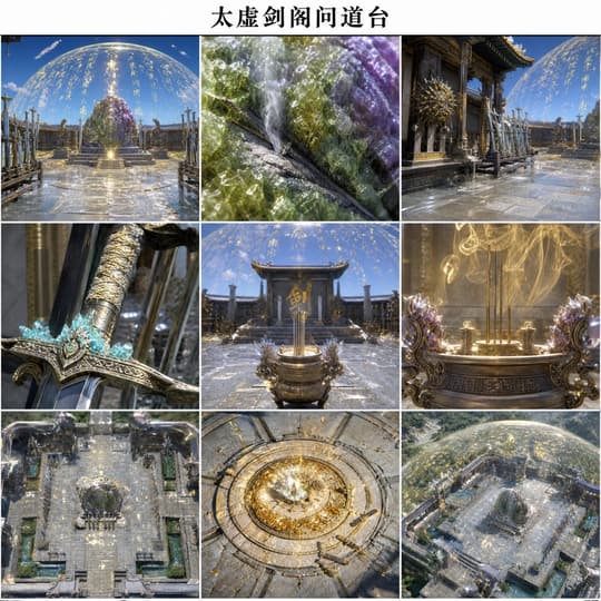 太虚剑阁问道台场景设定图
